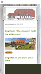 Mobile Screenshot of hostel-altes-salzamt.de